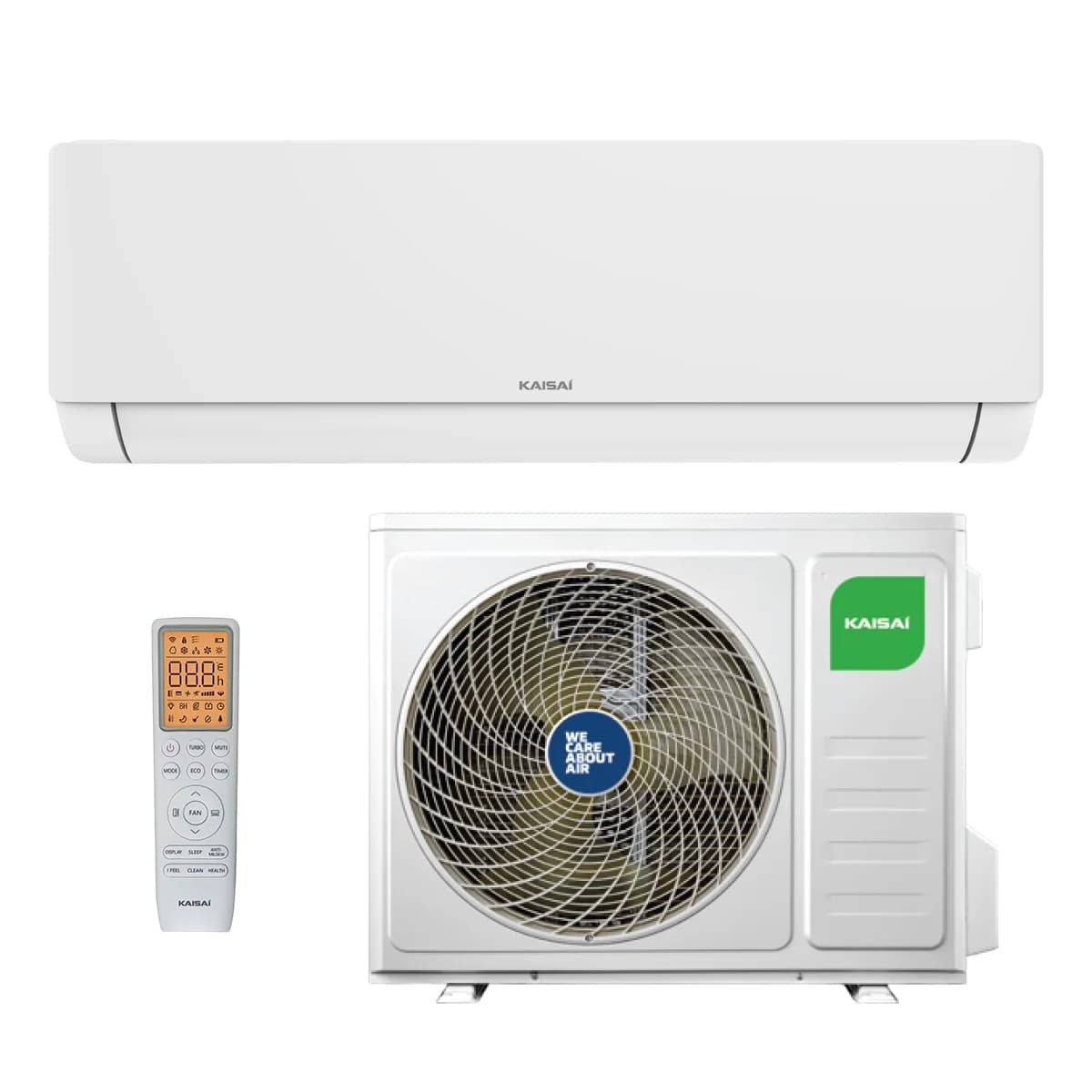Sada nástěnné klimatizace KAISAI AIR 3,4 kW KKWK-12RTA1/KKOK-12RTA1 White