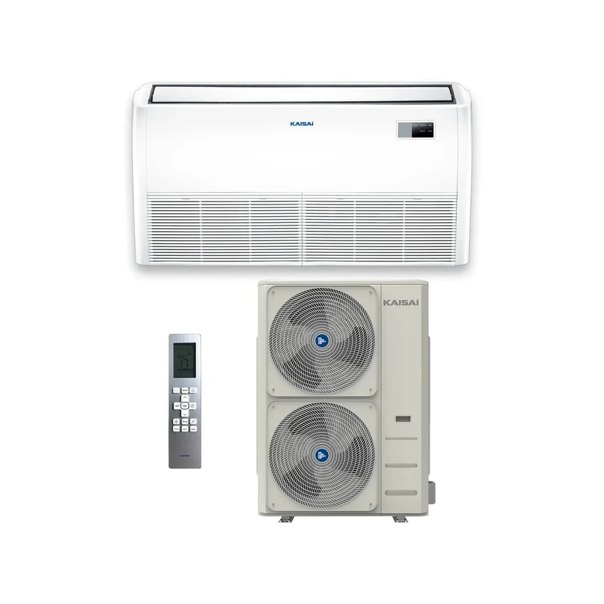 Sada podstropní/parapetní klimatizace KAISAI KUE-55HRG32X/KOE30U-55HFN32X, 15,8 kW