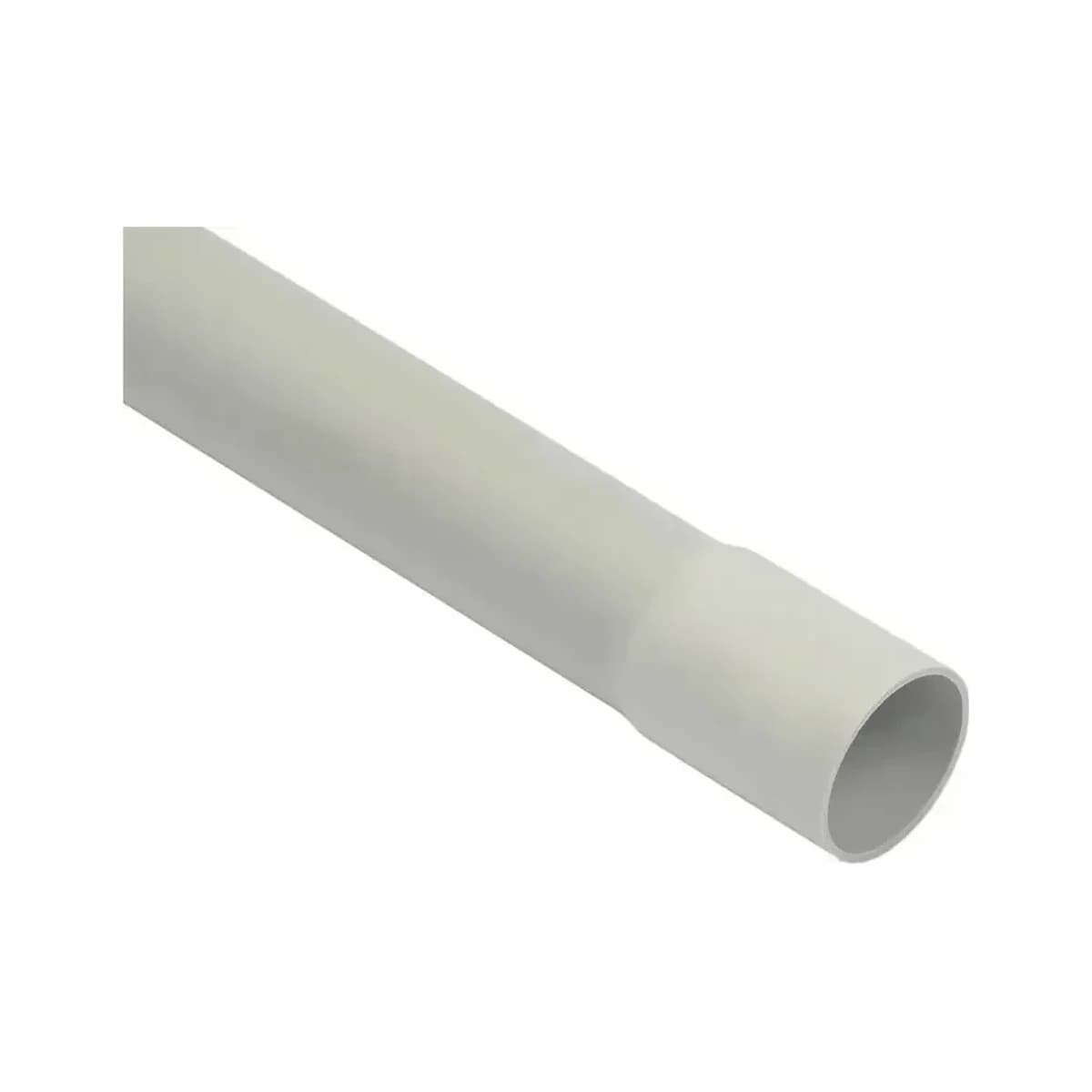 Pevná trubka vrm-turbo 20 84196 20mm 17,4mm 320n 3m pvc-u světle šedá s hrdlem