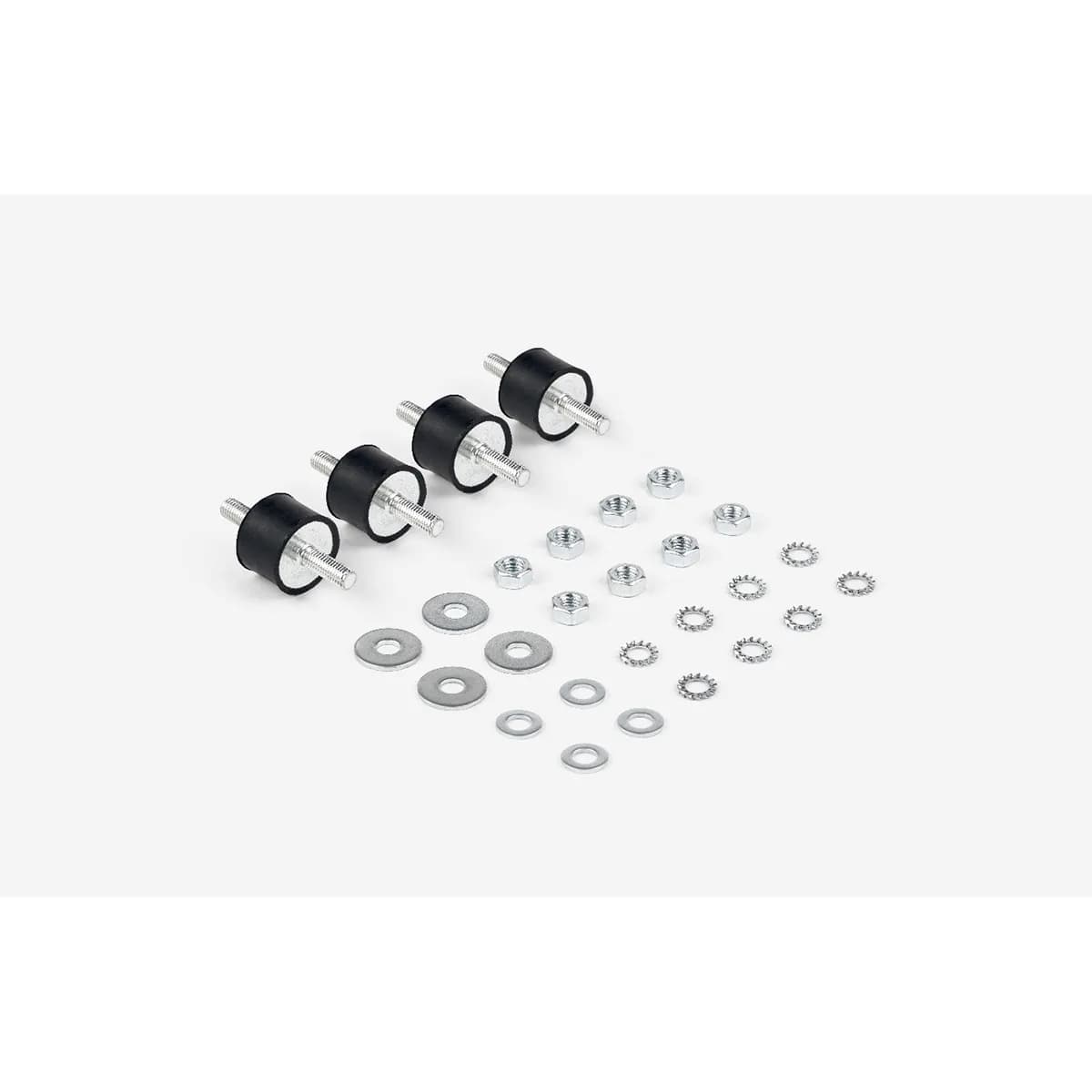 Antivibrační silentbloky AV301, 40 × 30 mm, sada 4 ks