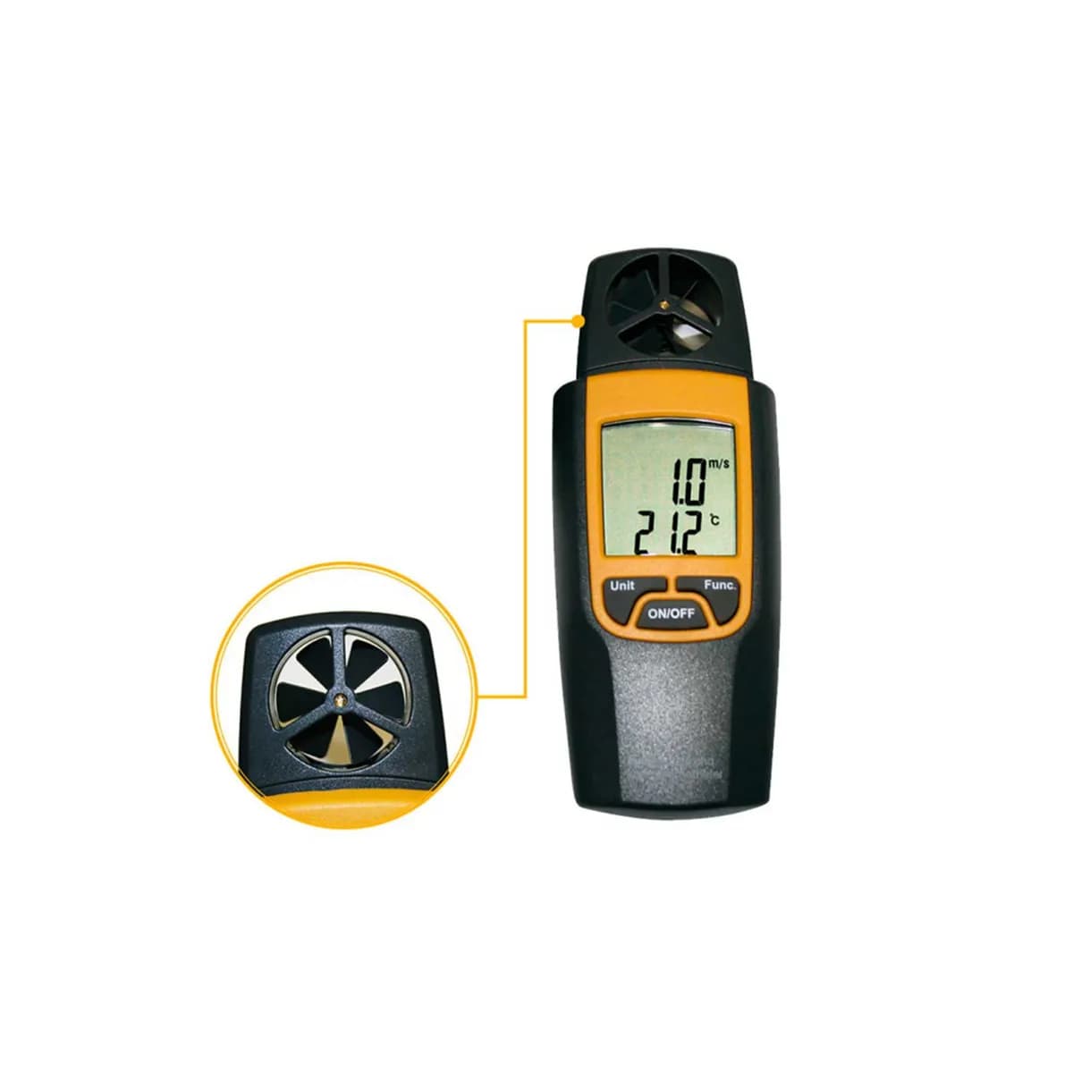 Digitální anemometr (větroměr) TSAT1