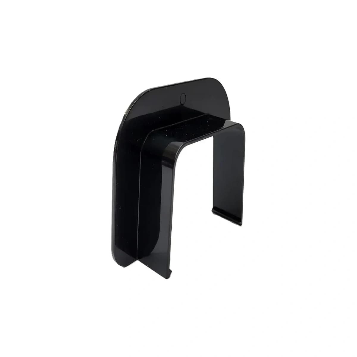 Kryt průchodu stěnou 80x60mm k žlabu Artiplastic 0810 černé PVC (průchod stěnou s lištou) 16 ks