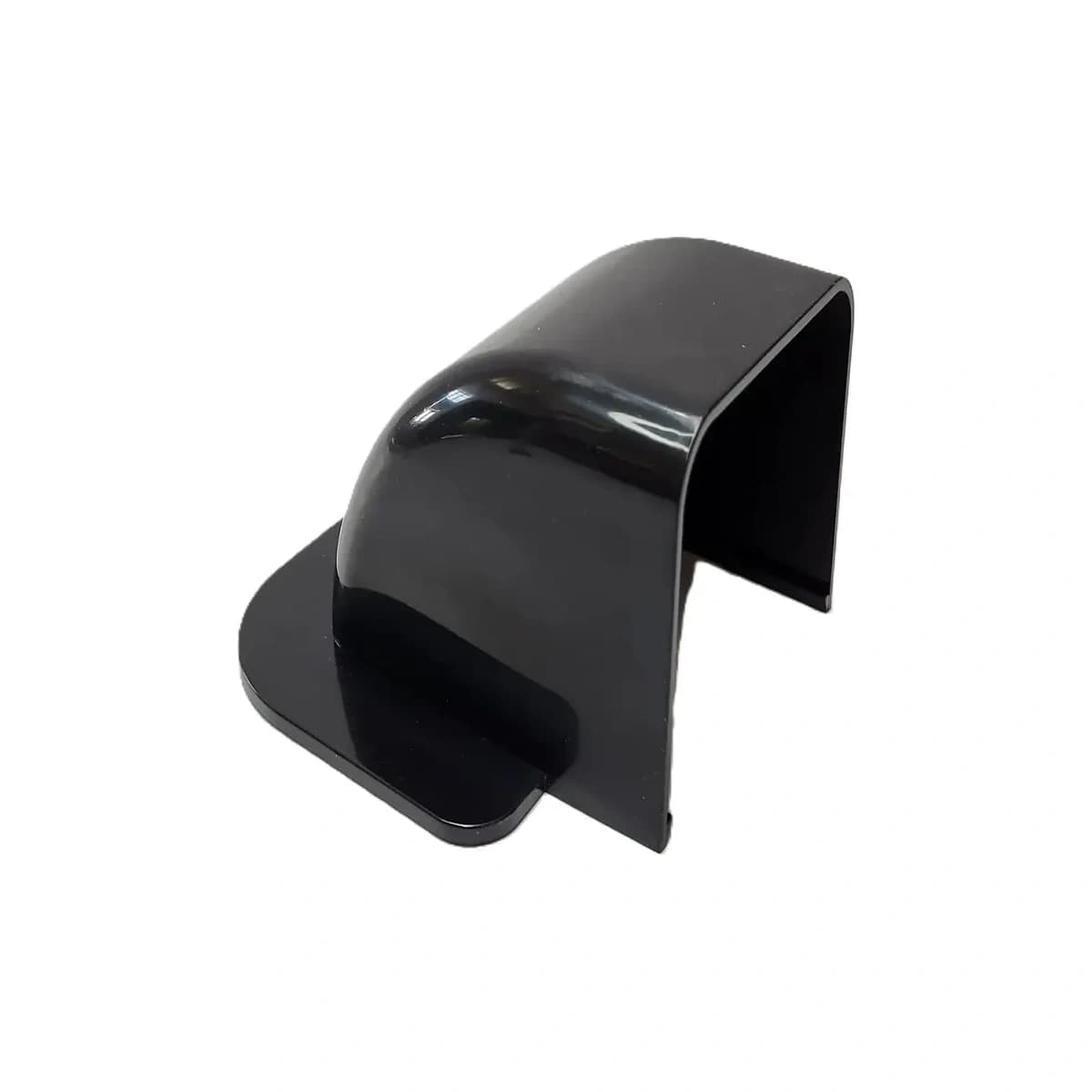 Nástěnné koleno Artiplastic CANALSPLIT 08 0809 CM-B, 80 × 60 mm, balení 6 ks, černé PVC