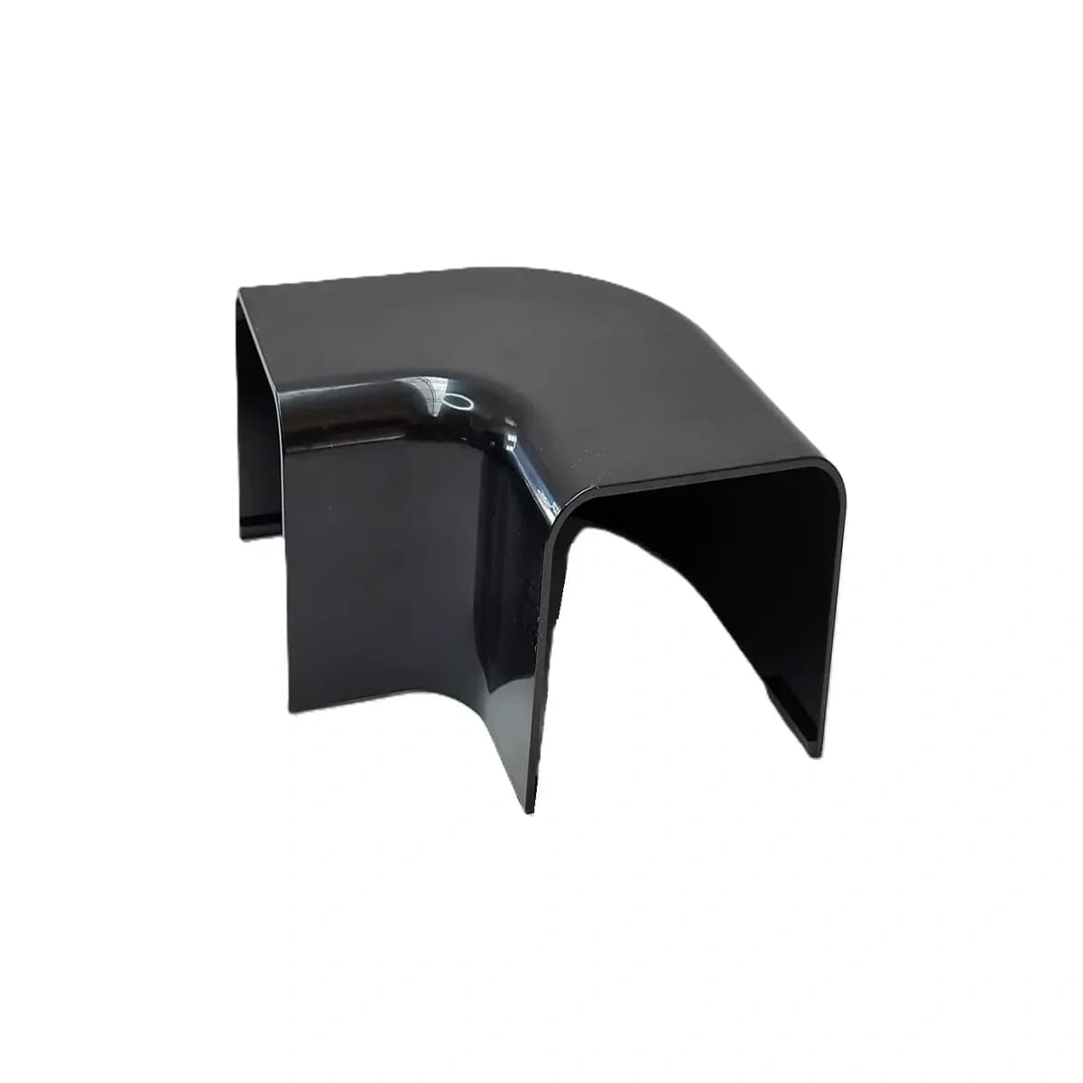 Plochý roh k žlabu 80x60mm artiplastic 0807 černé PVC (plochý roh) 8 ks