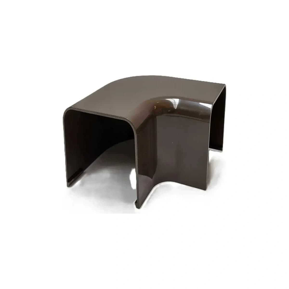Plochý roh k žlabu 80x60mm artiplastic 0807 hnědý pvc (plochý roh) 8 ks