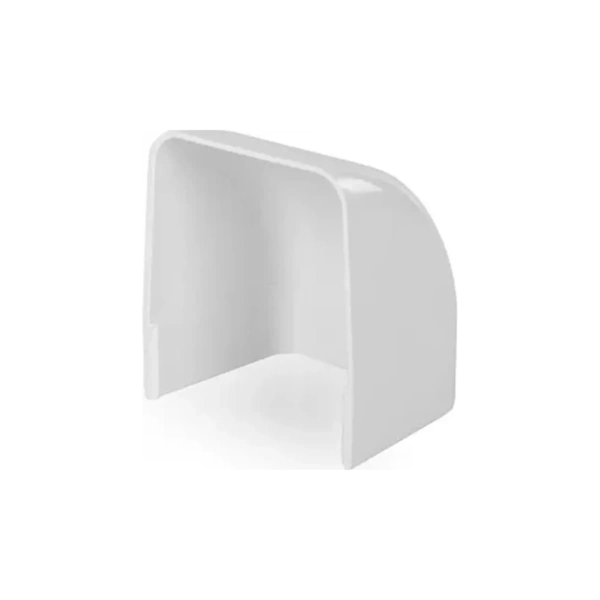 Koncovka k žlabu 80x60mm artiplastic 0808TT-W bílé PVC 9 ks