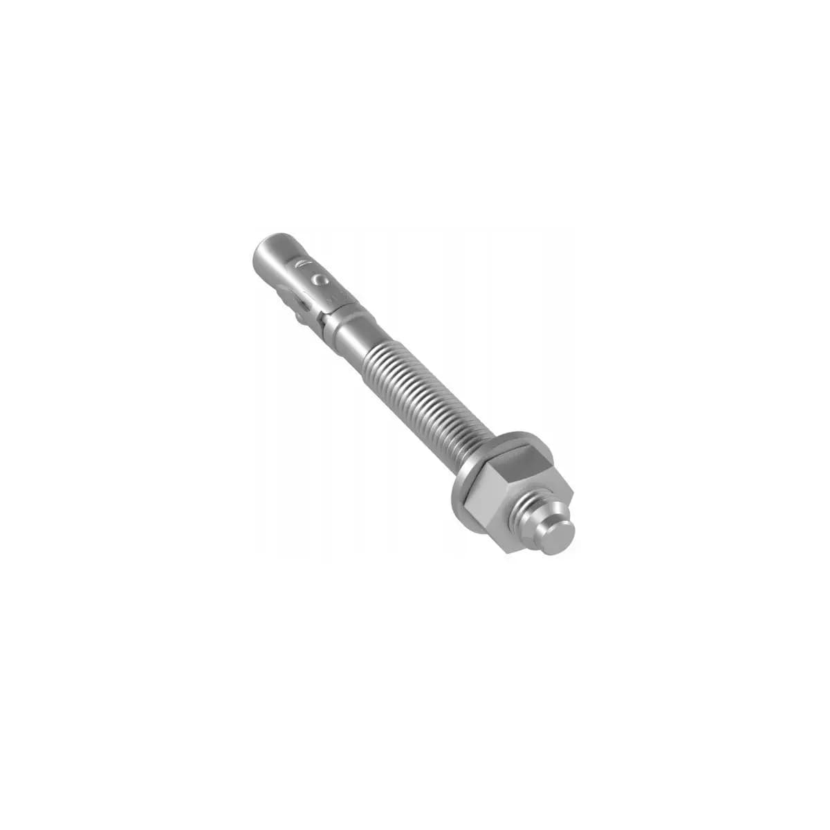 Ocelová kotva do betonu pro nosníky 12x120mm, bílý zinek
