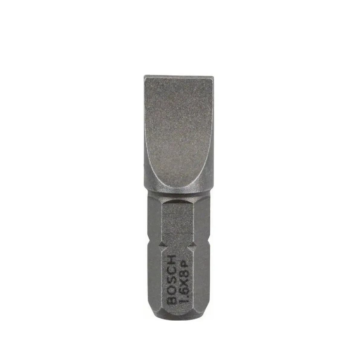 Šroubovací hrot plochý 1.6x8.0 eh, 3 – balení po kusech, BOSCH 2.607.001.471