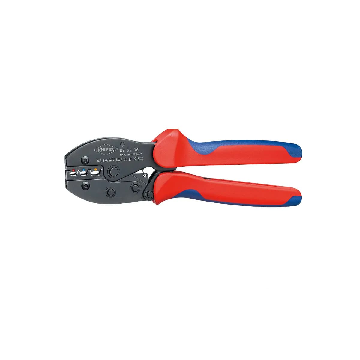 Kleště Knipex na lisování konektorů 0,5-6mm 975236
