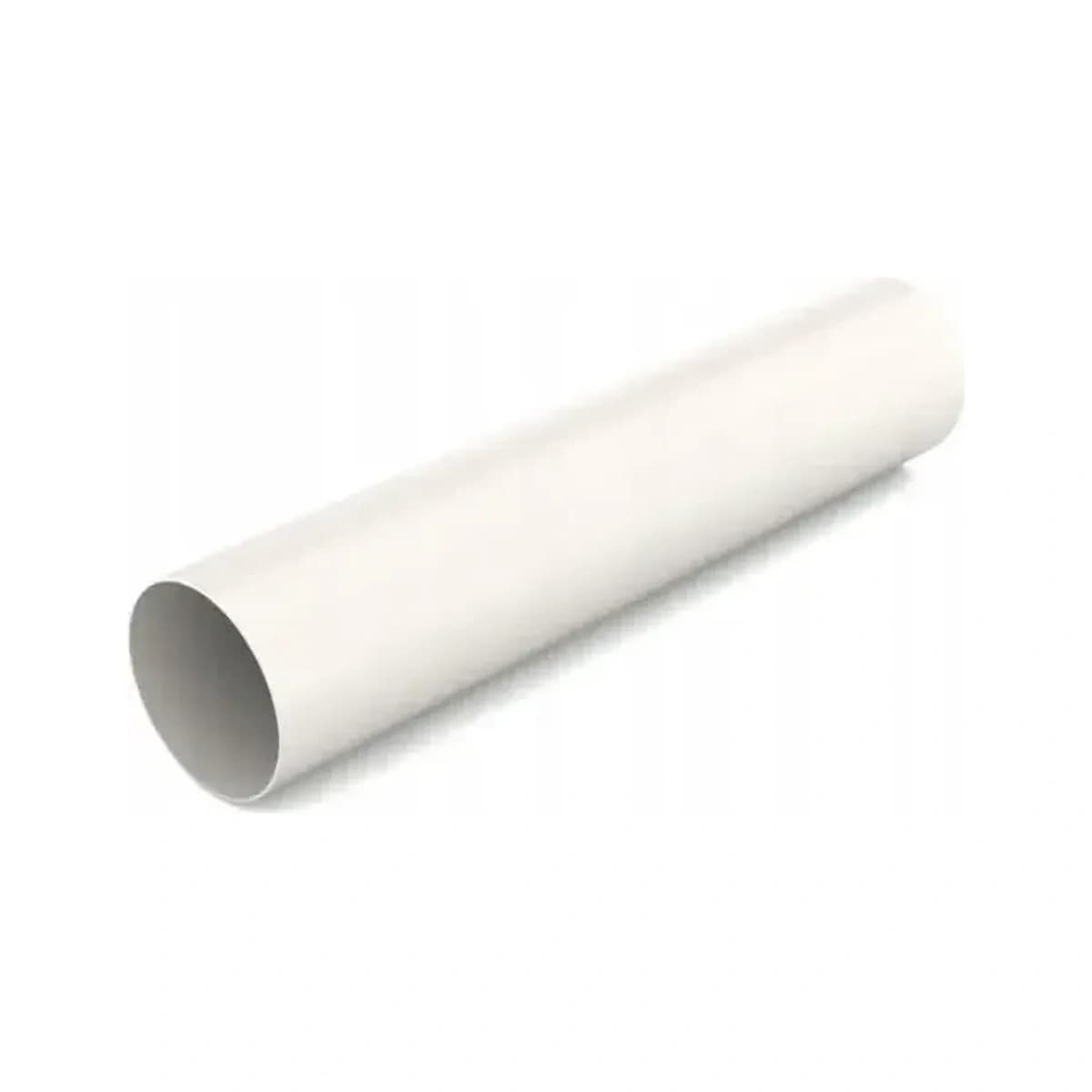 Kruhová trubka 100mmx1000mm bílá PVC