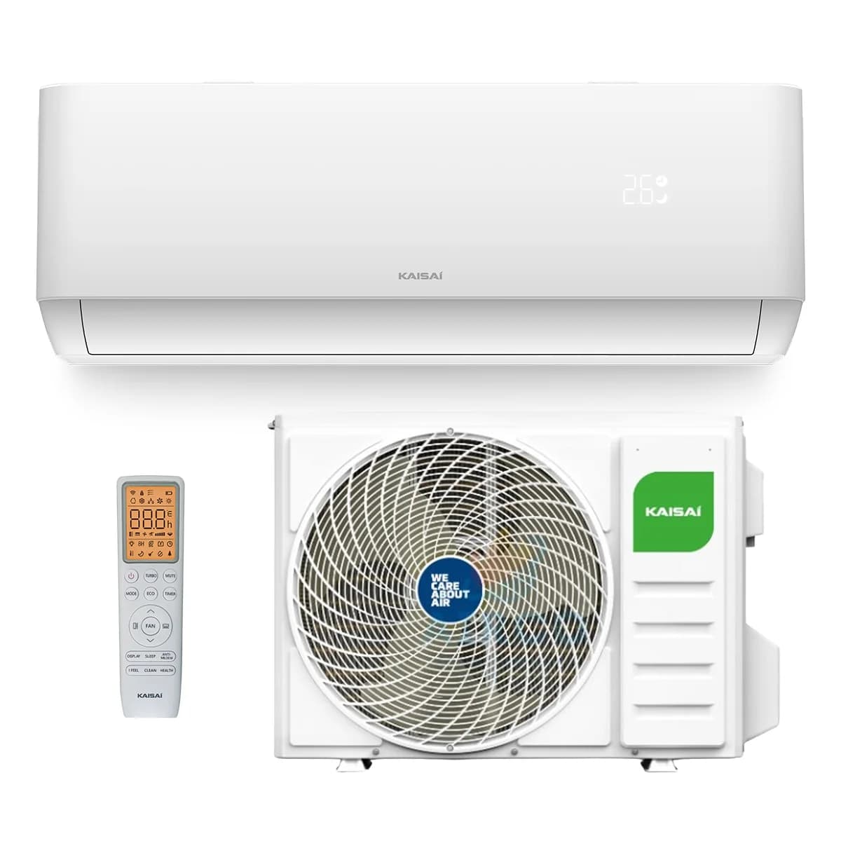 SADA Nástěnná klimatizace KAISAI PRO HEAT+ 7 kW KRW-24TLHI / KRWB-24TLHO